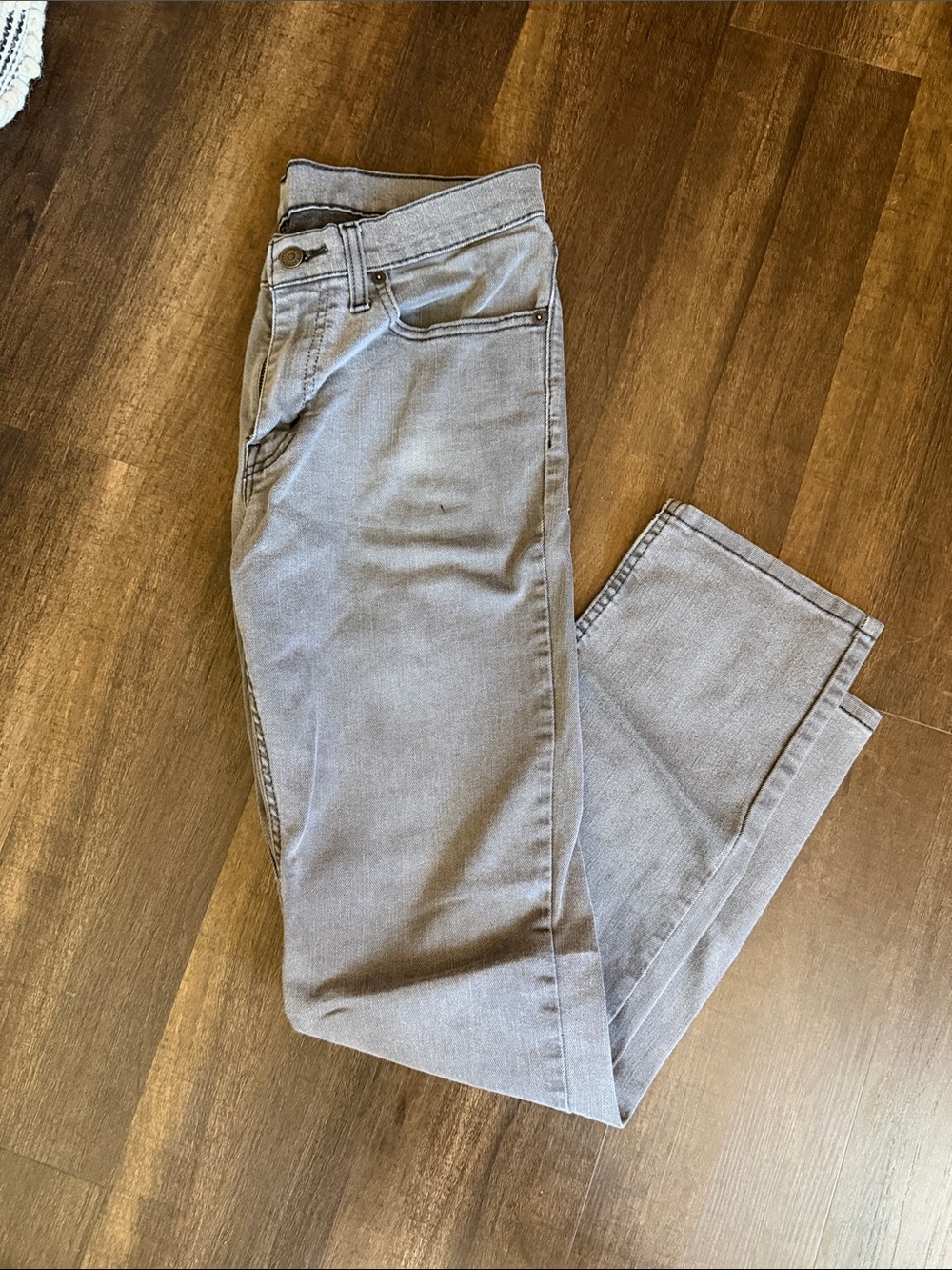 Men's Slim Straight Grey Levi’s Jeans